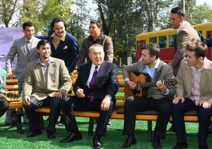 Реконструированный городской парк культуры и отдыха г. Темиртау посетил Назарбаев