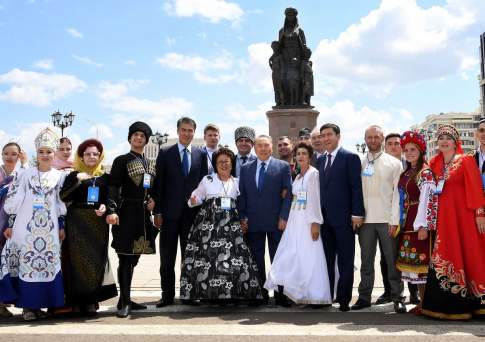 Астана строилась и строится всем Казахстаном – Назарбаев