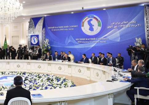 Лидеры каспийской «пятерки» подписали конвенцию о статусе Каспийского моря