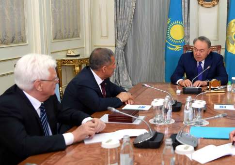 Назарбаев считает важным развитие сотрудничества с Татарстаном в нефтехимии