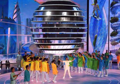 Глава государства принял участие в церемонии закрытия выставки «ЭКСПО-2017»