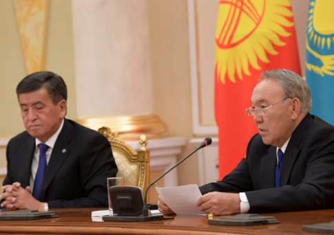 Президент Казахстана передал председательство в ССТГ Кыргызстану