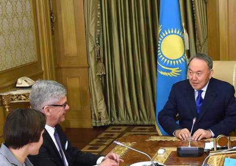 Нурсултан Назарбаев встретился с председателем сената Польши
