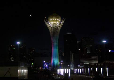 Подсветку 300 зданий отключат в Астане в рамках участия Казахстана во всемирной акции «Час Земли» 19 марта