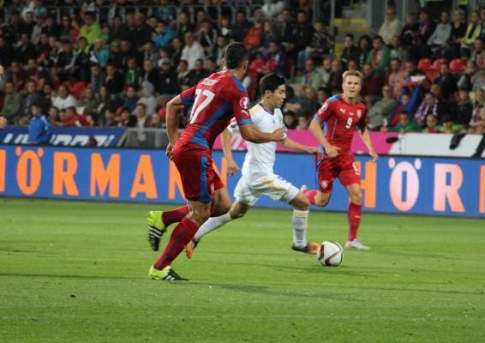 Сборная Казахстана проиграла Чехии в матче отборочного цикла Евро-2016