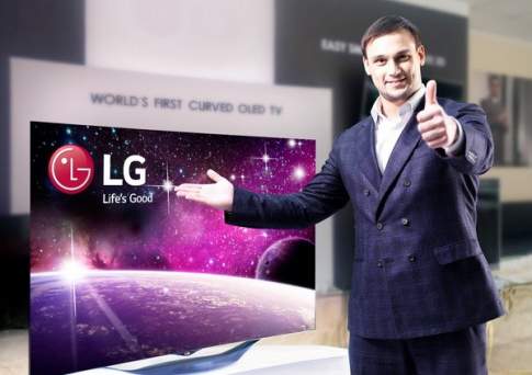  Илья Ильин стал лицом компании LG Electronics