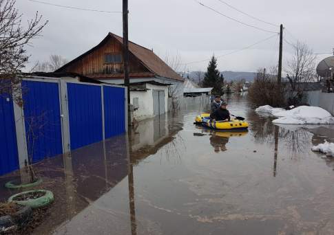 В Зыряновском районе ВКО из-за подтоплений объявлена чрезвычайная ситуация
