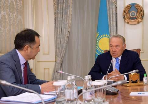 Сагинтаев представил главе государства отчет о деятельности правительства