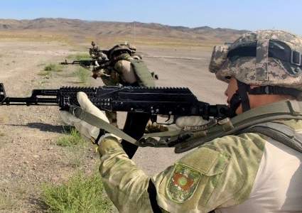 Силы спецопераций вооруженных сил Казахстана и Кыргызстана провели совместные учения