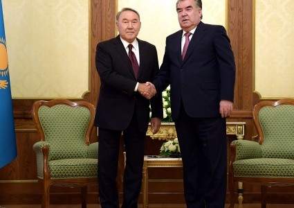 Доверительный характер отношений между Казахстаном и Таджикистаном отметил Назарбаев