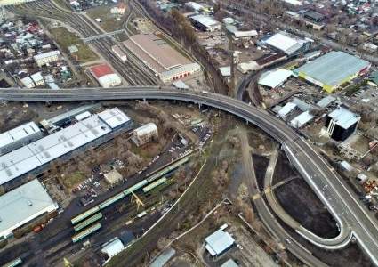 Новой транспортной эстакадой соединили «север и юг» Алматы
