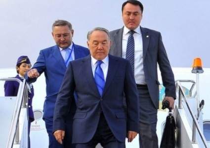 Назарбаев прибыл Атыраускую область