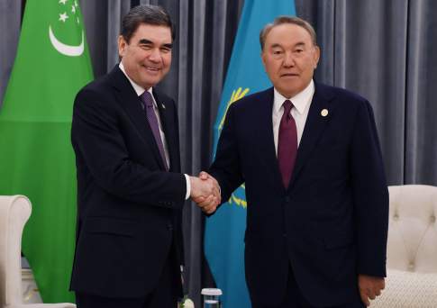 Проблемы Аральского моря обсудили Назарбаев и Бердымухамедов в Актау