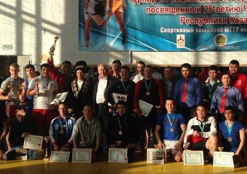 В Москве состоялся турнир по қазақ күресі