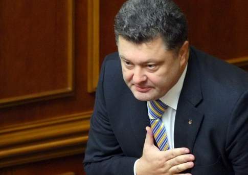 Украинский президент Петр Порошенко заявил о готовности заключить мир с кем угодно