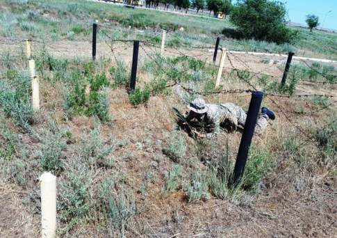 В Караганде в ходе проверки боевой готовности военной техники погиб военнослужащий Нацгвардии