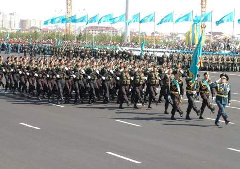 Три тысячи военнослужащих РК задействуют в боевом параде ко Дню защитника Отечества