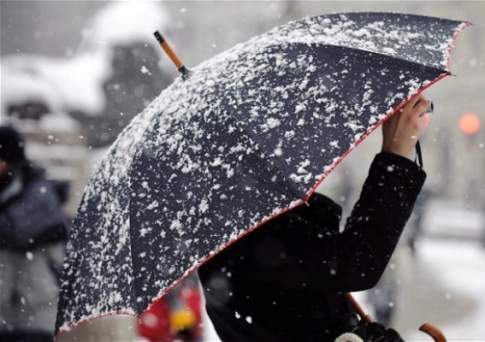 В ближайшие трое суток в большинстве областей РК ожидается снег с дождем