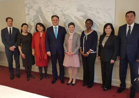 Казахстан и Швейцария планируют укрепить сотрудничество в сфере финансов, фармацевтики и энергетики