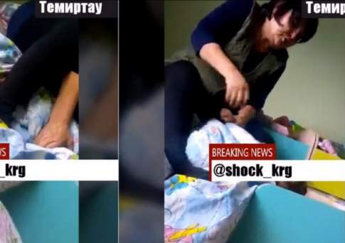 Душившую плачущую девочку сотрудницу детсада уволили в Темиртау