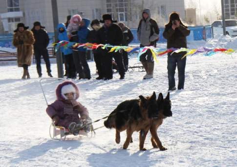 Бегом по снегу