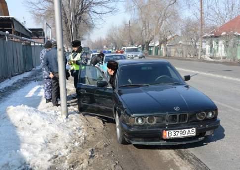 Зачистка на дорогах