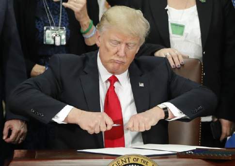 В чём сила, Трамп?