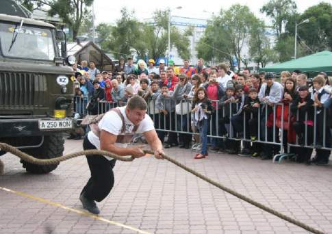 Богатырские забавы