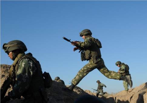 Спецназ:  на учениях  как в бою