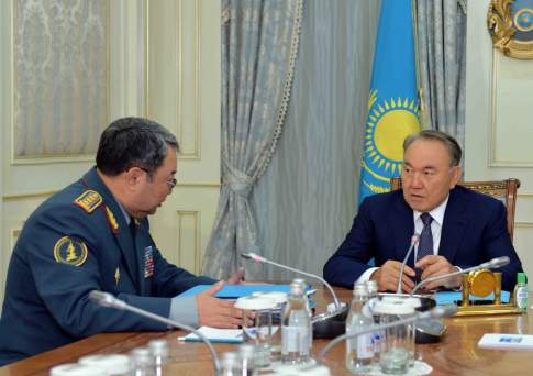 На приёме - военачальник и дипломат