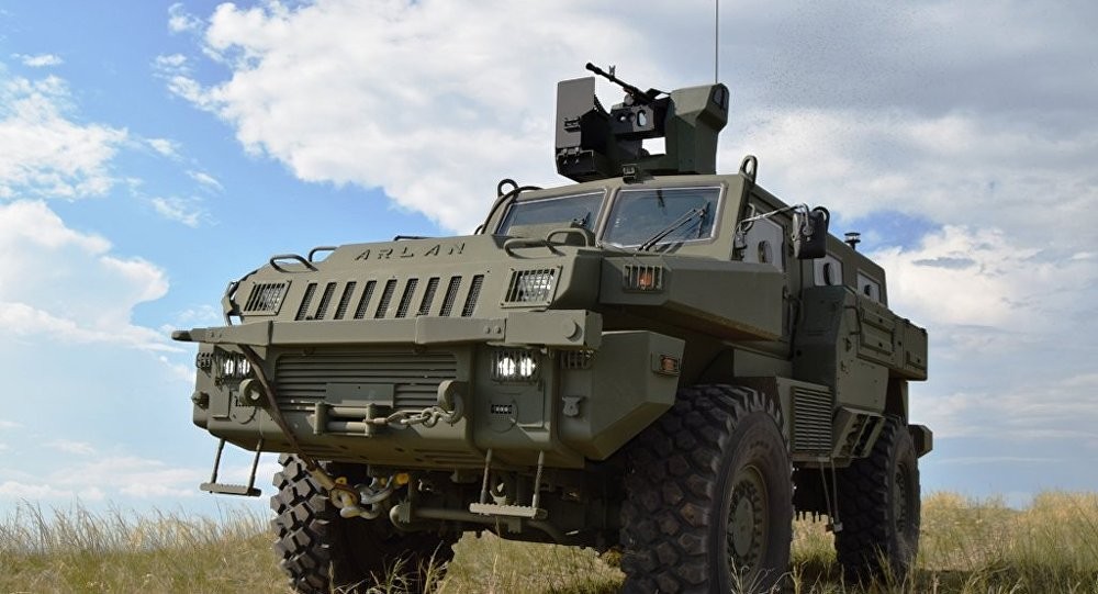 Бронированная колесная машина "Арлан"